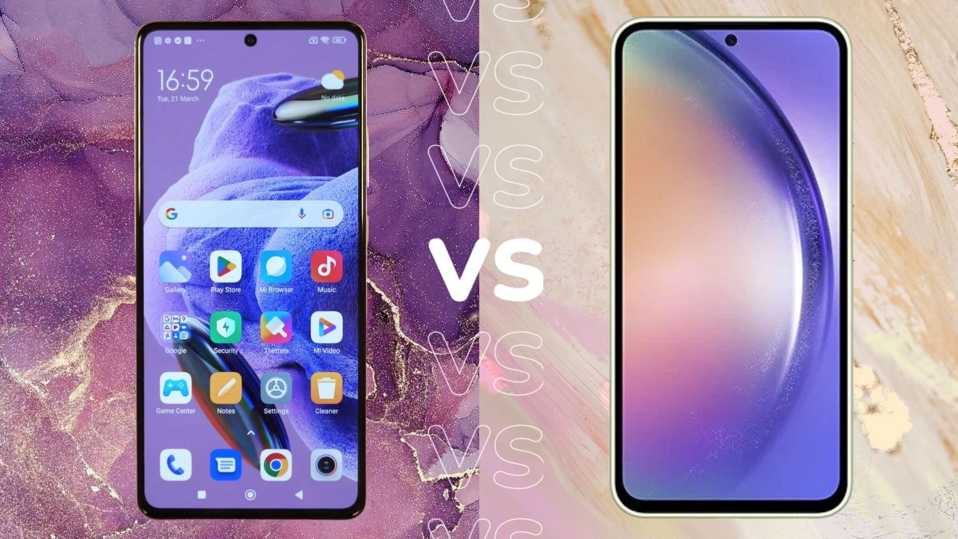 Samsung Galaxy A54 vs Xiaomi Redmi Note 12 Pro