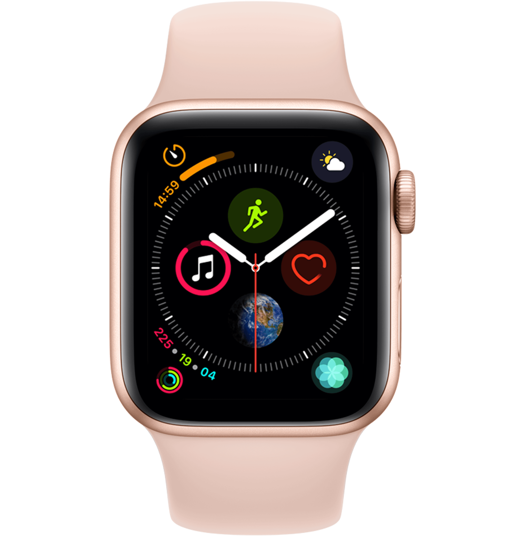 A modern digital art piece illustrating Apple Watch's carbon neutrality claims and the ongoing lawsuit, featuring a sleek watch, legal symbols, and green elements.