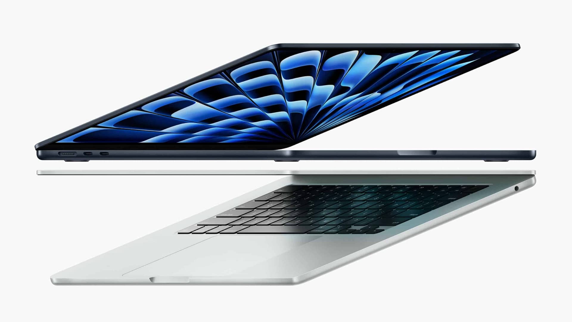 High-quality aesthetic visual of MacBook Air M4 showcasing its design and performance features.