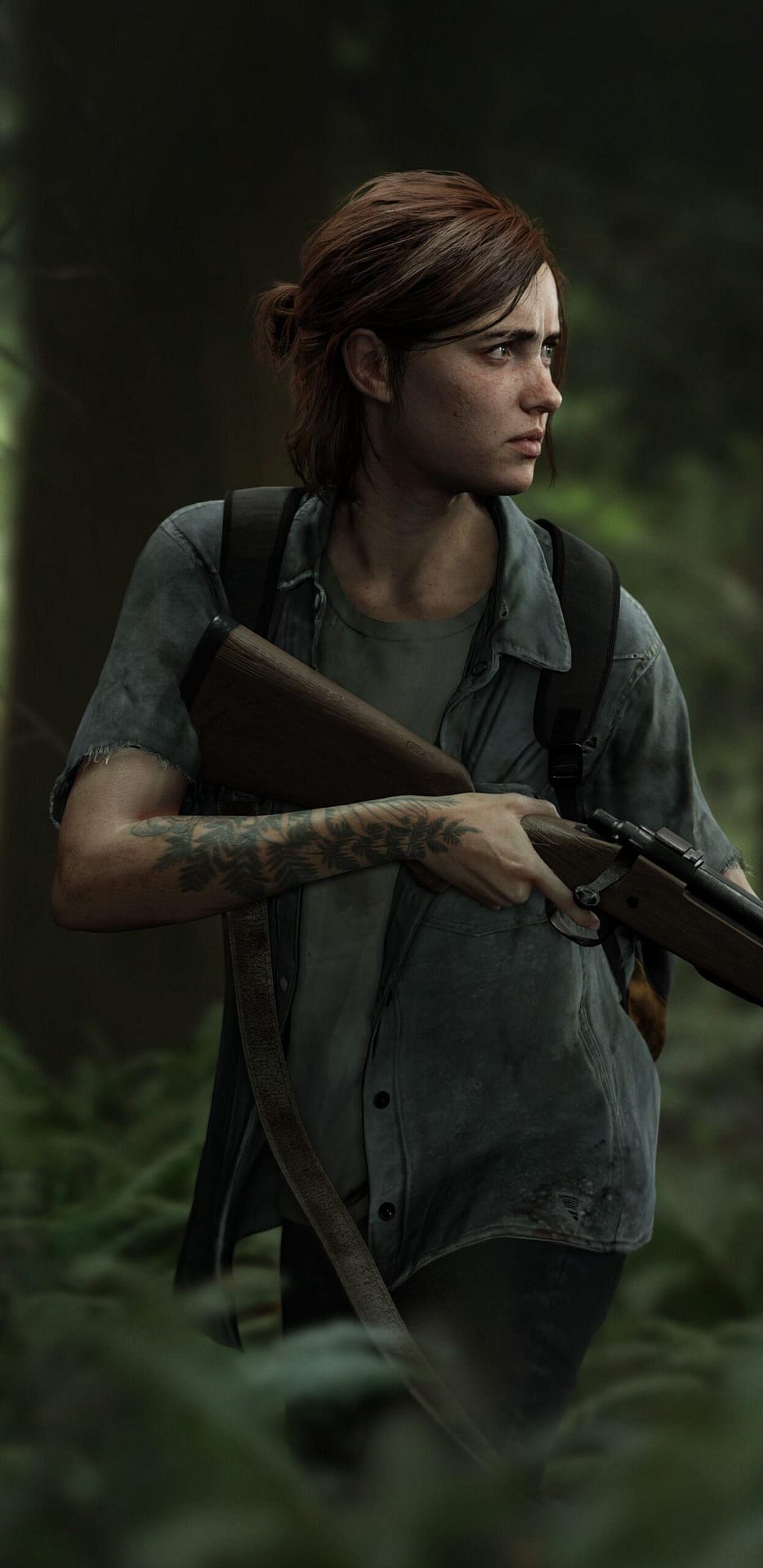 Modern and aesthetic visual representation of The Last of Us 2 Season featuring Kaitlyn Dever.